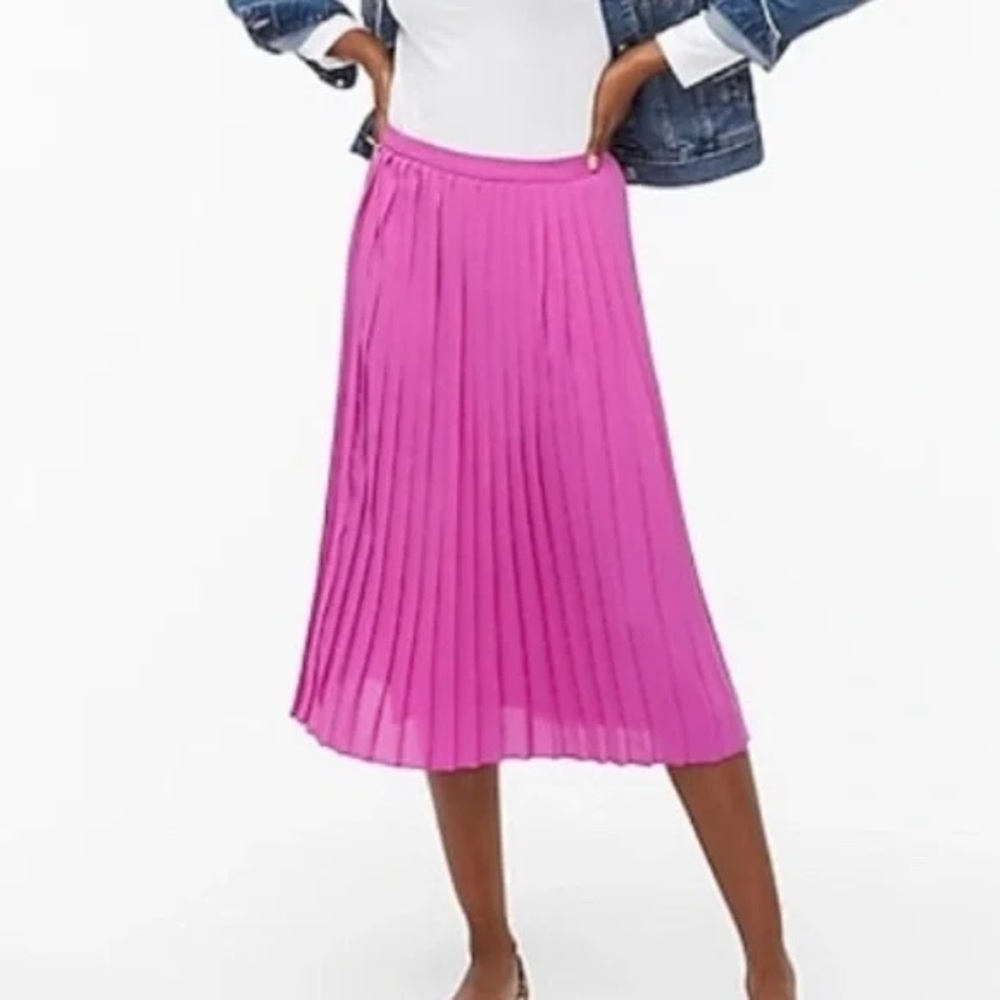 J.Crew Factory Pleated Skirt